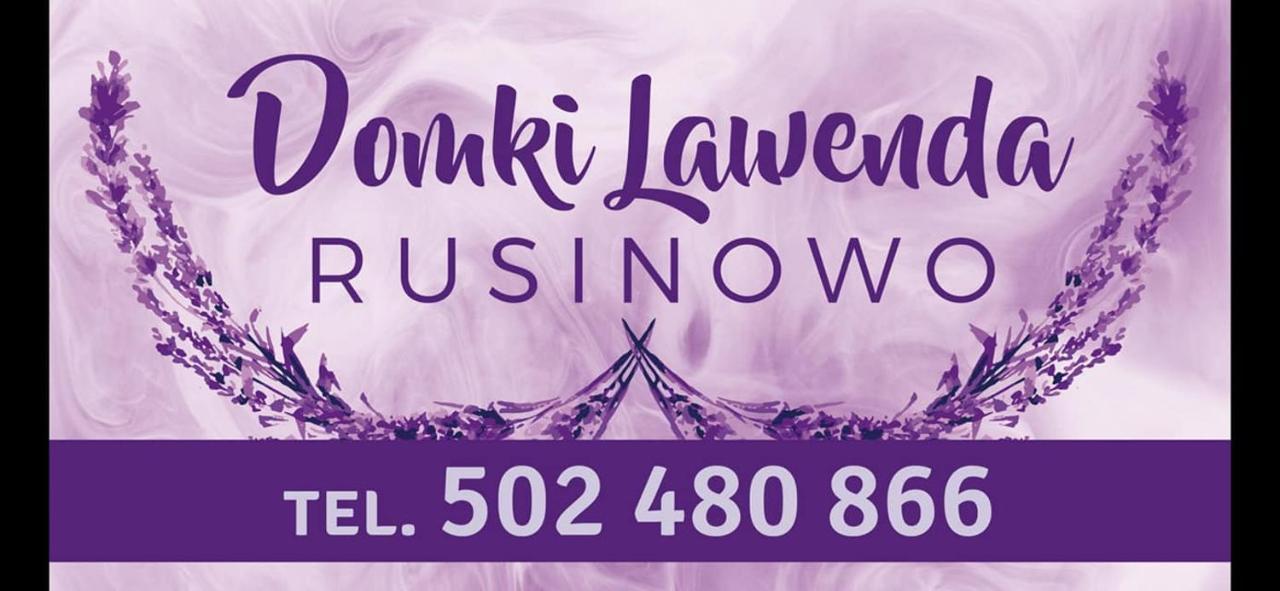 Domki Letniskowe Lawenda Rusinowo (Slawno) Exterior foto